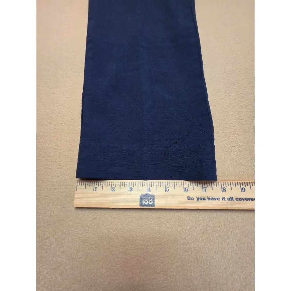 Banana Republic Slim Fit Marzotto Italian Wool Dress Pants Navy Blue Sz 34x32